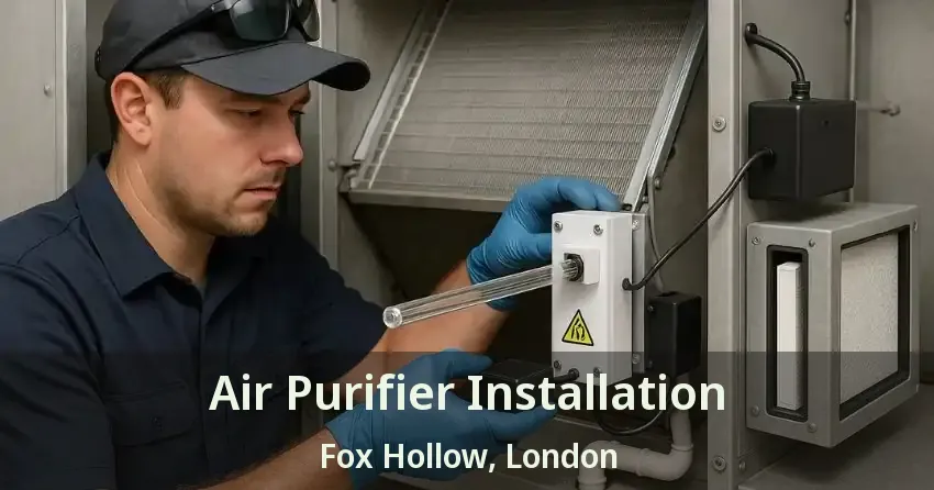 Air Purifier Installation Fox Hollow, London - ON