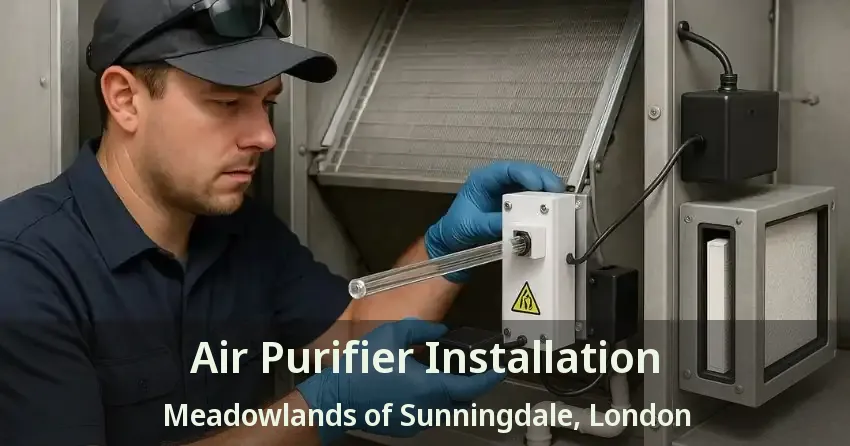 Air Purifier Installation Meadowlands of Sunningdale, London - ON