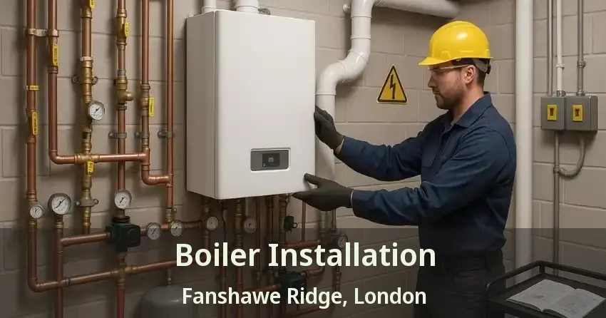 Boiler Installation Fanshawe Ridge, London - ON
