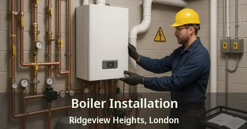 Boiler Installation Ridgeview Heights, London - ON