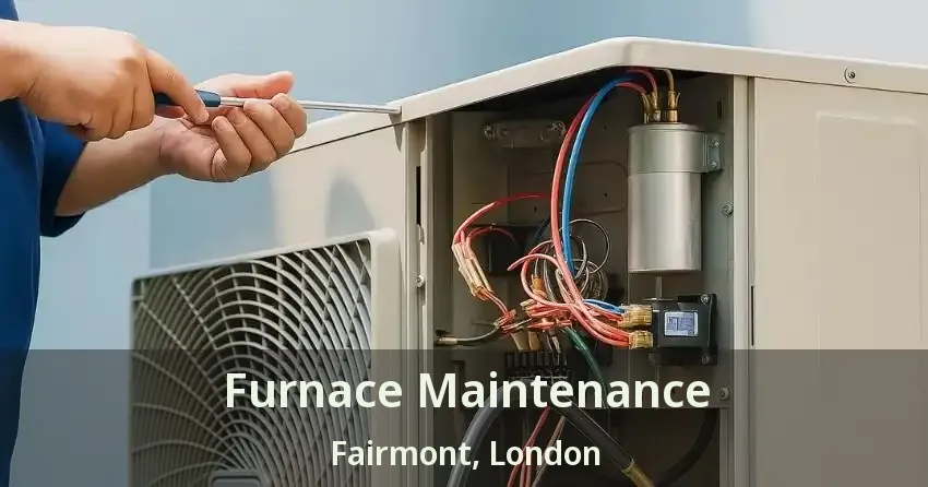Furnace Maintenance Fairmont, London - ON