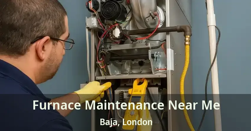 Furnace Maintenance Near Me Baja, London - ON