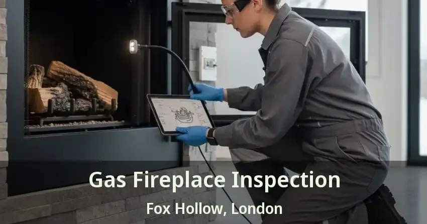 Gas Fireplace Inspection Fox Hollow, London - ON