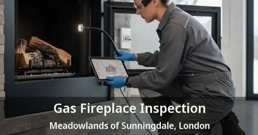Gas Fireplace Inspection Meadowlands of Sunningdale, London - ON
