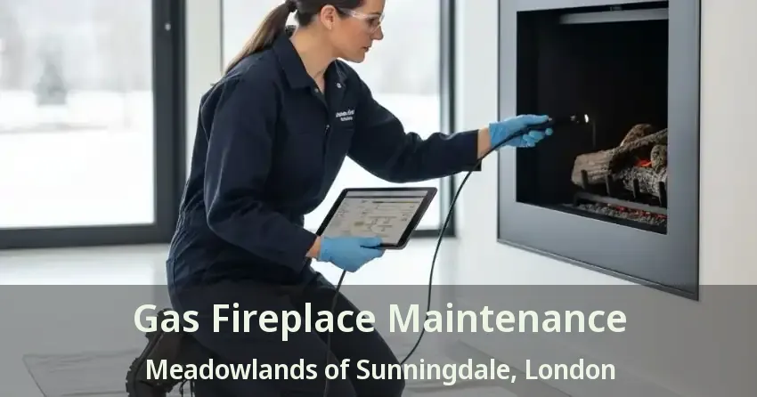 Gas Fireplace Maintenance Meadowlands of Sunningdale, London - ON
