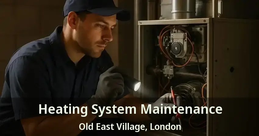 Heating System Maintenance Old East Village, London - ON