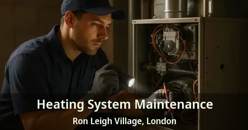 Heating System Maintenance Ron Leigh Village, London - ON