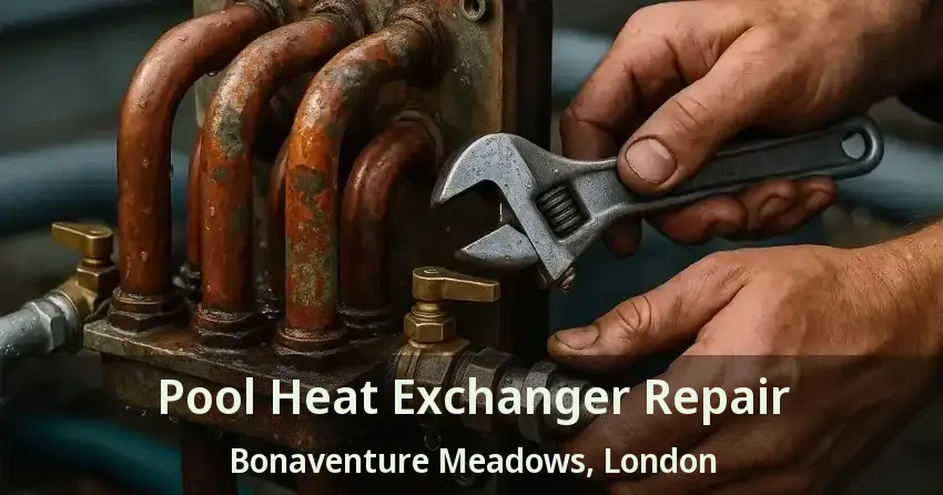 Pool Heat Exchanger Repair Bonaventure Meadows, London - ON