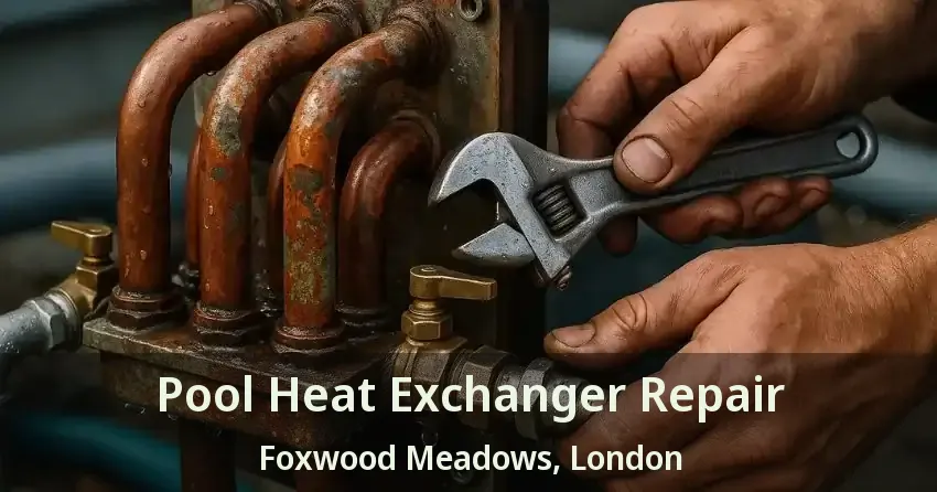 Pool Heat Exchanger Repair Foxwood Meadows, London - ON