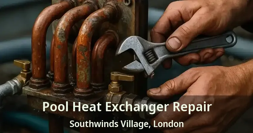 Pool Heat Exchanger Repair Southwinds Village, London - ON