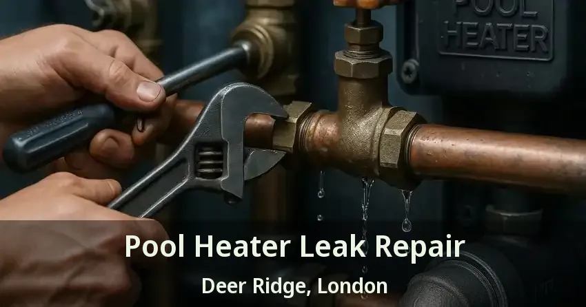 Pool Heater Leak Repair Deer Ridge, London - ON