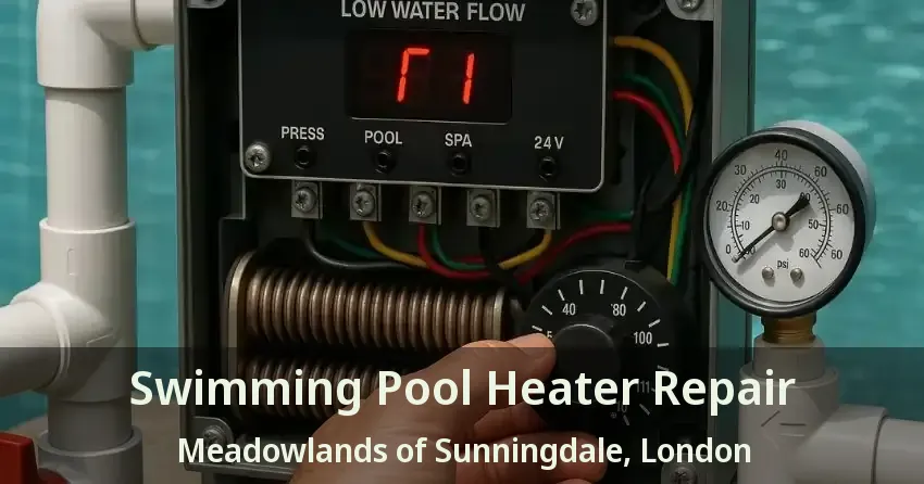 Swimming Pool Heater Repair Meadowlands of Sunningdale, London - ON